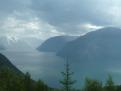 Norvège - Vue sur le Sognefjorden près de Kaupanger