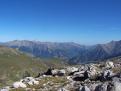 La Barre des Ecrins et le Pelvoux vus de la Caserne de Restefond - Col de la bonnette 