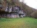 Le château de Commarque - Le bord de la rivière