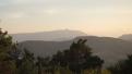 Le Mont Ventoux vu du Col du Perty