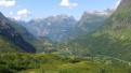 Norvège - Geirangerfjorden - Le fjord de Geiranger vu du Djupvatnet