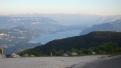 Le lac du Bourget vu du Grand Colombier