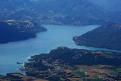 Lac de Serre-Ponçon vu des Aiguilles de Chabrières