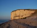 Coucher de soleil sur les falaises - Veulettes-sur-Mer