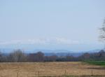 Le massif du Cantal enneigé - Darazac