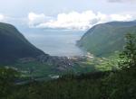 Norvège - Sognefjorden - Vue sur Vikøiry