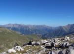 La Barre des Ecrins et le Pelvoux vus de la Caserne de Restefond - Col de la bonnette 