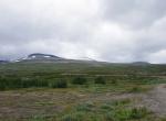 Norvège - Montagne enneigée près du Cercle polaire 