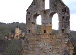 Le château de Commarque - Le clocher de la chapelle