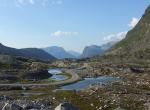 Norvège - Route à travers les moraines - Djupvatnet - Près de Geiranger