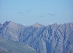 La Barre des Ecrins et le Pelvoux vus de la Caserne de Restefond (2) - Col de la bonnette 