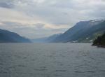 Norvège - Traversée Kvanndal-Kinsarvik - Glacier au loin