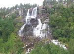 Norvège - Cacade Tvindefossen