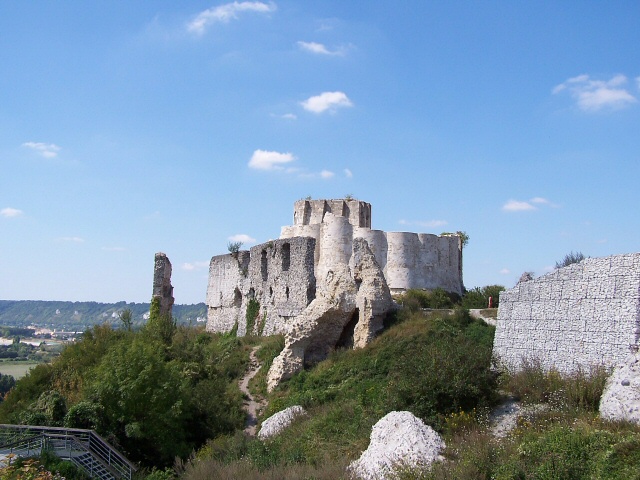 Vue sur le Château Gaillard - Eure (1)