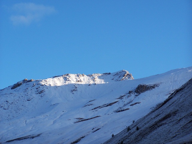 Molines en Queyras - Hautes Alpes - Neige en été (2)