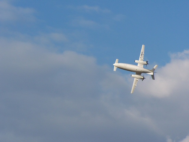 Piaggio P180 Avanti en vol