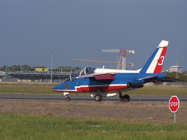 Patrouille de France au roulage