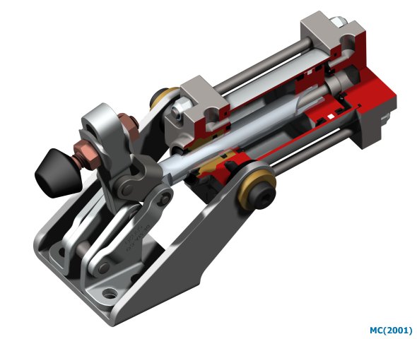 Sauterelle de bridage pneumatique Destaco