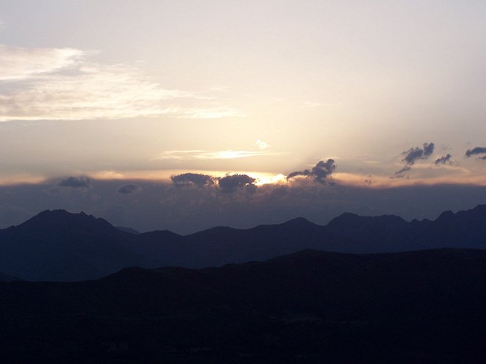 Coucher de soleil - Peyragudes