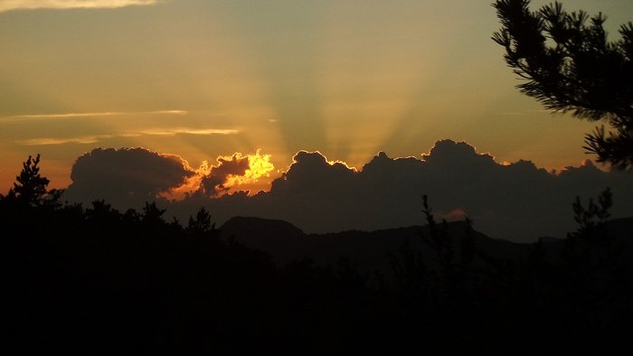 Col du Perty - Coucher de soleil (3)