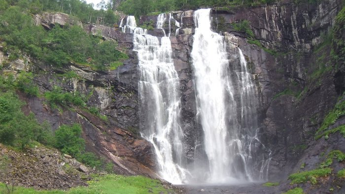 Norvège - Cascade Skjervsfossen