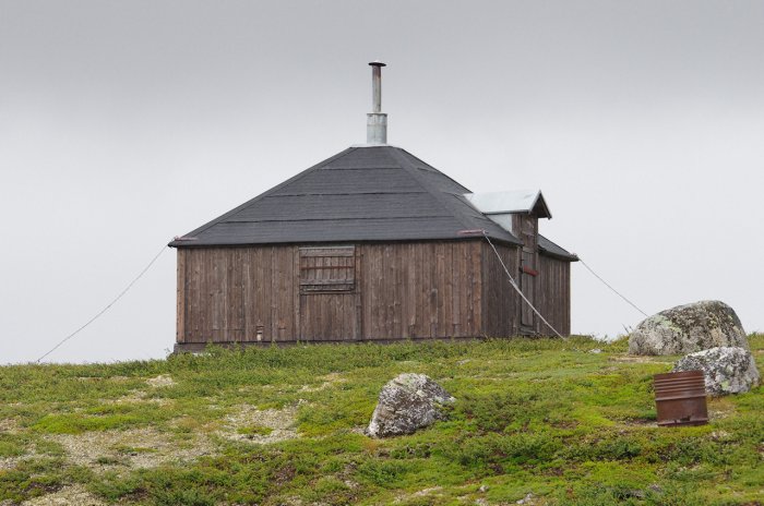 Norvège - Maison same près du cercle polaire