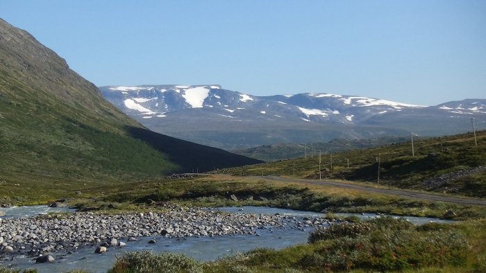 Norvège - Vallée de Leirvassbu - Vue vers le nord