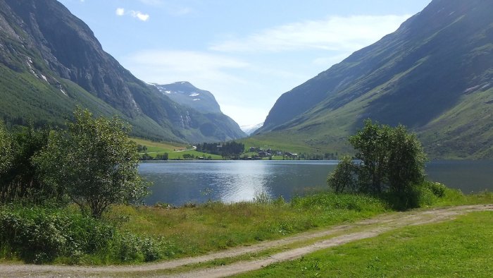 Norvège - Lac Eidsvatnet - Près de Geiranger