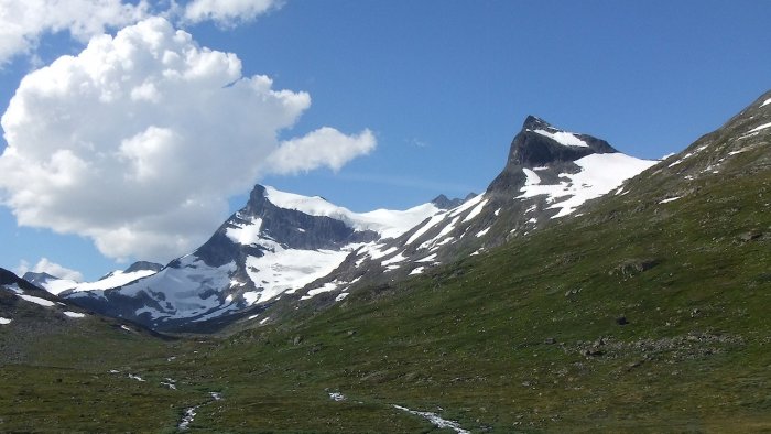 Norvège - Bjørnebreen (glacier) - Leirdalen