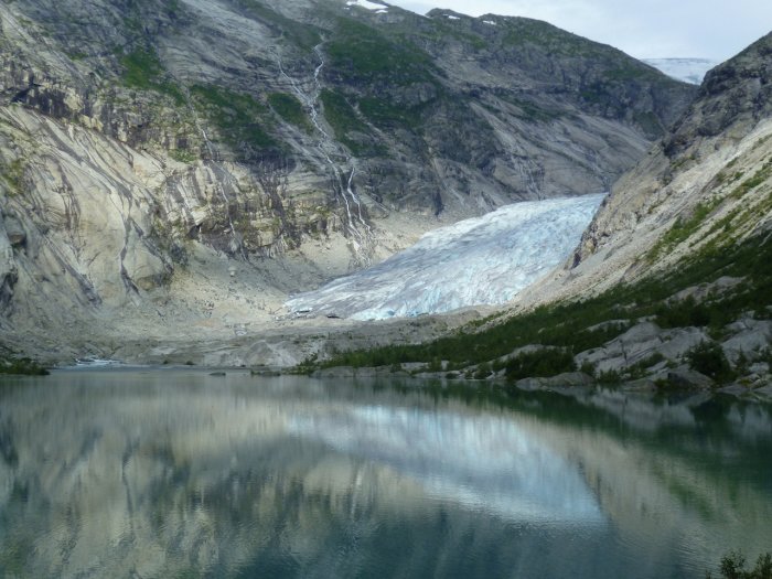 Norvège - Au pied du Nigardsbreen