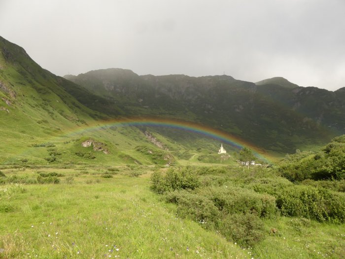 Eglise de Riale (Arc en ciel)