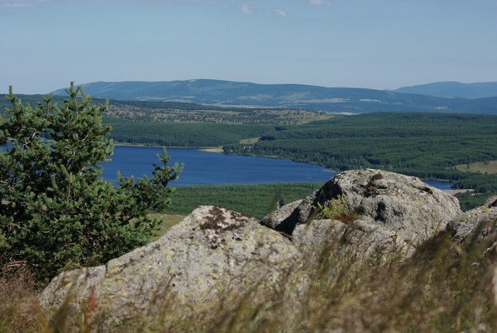 Lac de Charpal - Truc de Fortunio (Lozère) (1)