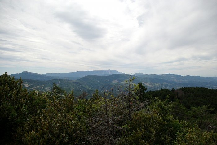 Le Ventoux vu du Col de Perty