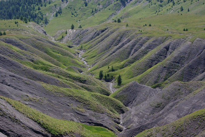 Erosion - Ruisseau de Malevert - Col des Champs